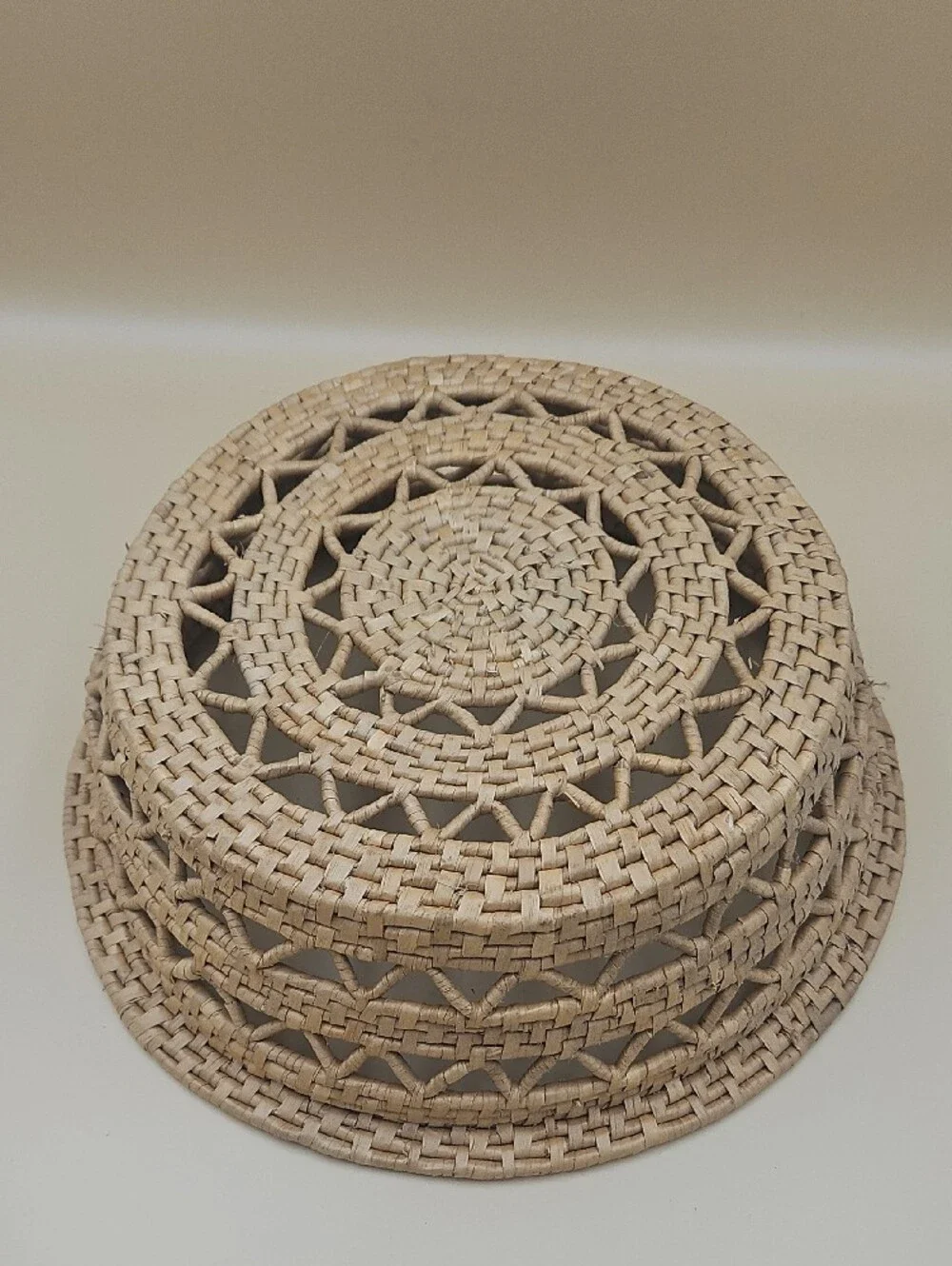 Natural Woven Decorative Basket